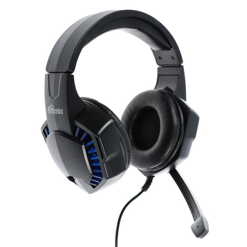 Гарнитура RITMIX RH-562M Gaming 3.5 mm накладная Blue фото 