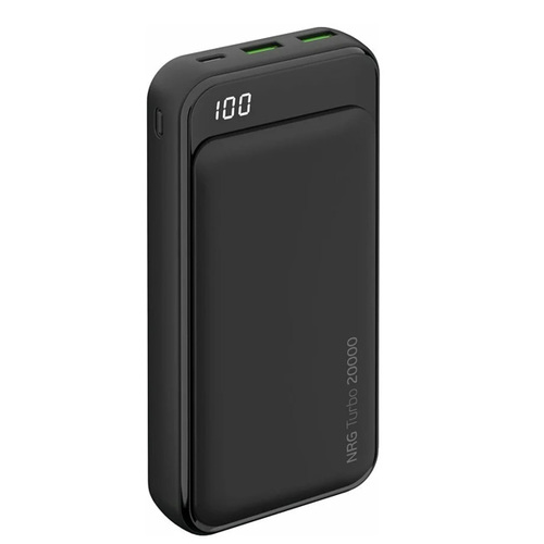 Внешний аккумулятор Deppa NRG Turbo Compact 20000 mAh 18W QC 3.0 Black фото 