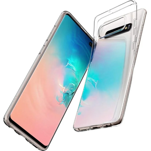 Накладка силиконовая BoraSCO Samsung Galaxy S10 Plus Clear фото 